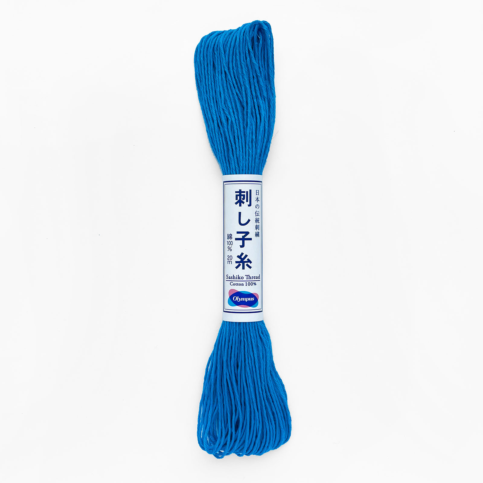 Olympus sashiko thread, blue (#27) - Maydel